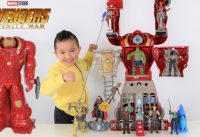 BIGGEST Avengers HULKBUSTER Ultimate Figure HQ Transforming Playset Superhero Fun With Ckn Toys 3