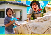 Blaster Toys Ryan vs Daddy Payback Time!!! 3