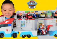 Paw Patrol Patroller Toys Unboxing With Marshall Chase Skye Rocky Rubble Zuma Vehicles Ckn Toys 11