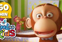 Five Little Monkeys - Amazing Songs for Children | LooLoo Kids 13