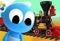 Learn Color vehicles for Kids with Trains | Goo Goo Baby Cartoon Train Toy | Educational | BabyFirst 6