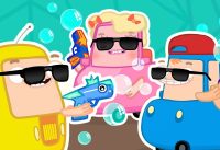 Cars pretend to play SPIES! The Wheelzy Family: NEW EPISODE. Funny cartoon for kids. 2