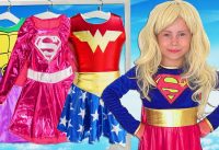 Alice Pretend Play Superhero and helps her friend princess 12