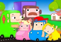 The Wheelzy family! Funny cartoons for kids. Baby cartoons & learning videos with cars. 10