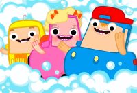 Mommy needs help! The ambulance is on the mission. Funny cartoons for kids. Cartoon cars and trucks. 19