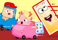 Family cartoons full movies. The Wheelzy Family cartoon for toddlers. Nursery rhymes. Cars for kids. 11