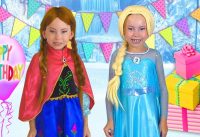 Alice Pretend Princess & preparing celebrating Happy Birthday for Frozen Elsa 9