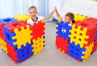 Vlad and Nikita build Playhouses best series for kids 2