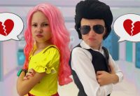 Alice and Johny - love story at school with friends 15