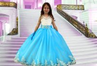 Grandma sews a new Dress The Princess for Alice | Kids party Wear dress 2