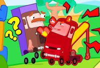 Funny family adventures of the Wheelzy Family! Baby cars on a playground. NEW Cartoons for kids. 10