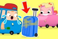 The Wheelzy Family CARTOON for kids | Broomy needs help | Funny cartoons for kids & learning videos. 13