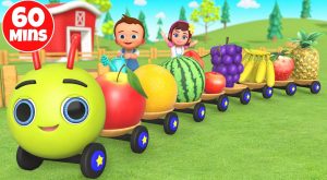 Baby Learning Colors, Shapes, Numbers, Alphabet, Fruits, Veggies, Dinosaurs & Animals - 60 Min 27