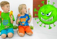 Vlad and Niki - Kids story about viruses | Stay healthy 19