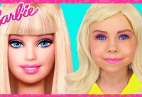 Barbie Doll Kids Makeup & Costume Alisa Pretend Play with GIANT DOLL & Transformation with DRESS UP 16