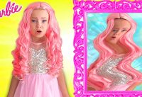 Alice Pretend Barbie Doll & Plays with magic mirror 14