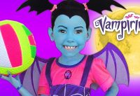 Junior Vampirina and Alice become Best Friends & Pretend Play with Color Ball 18