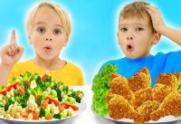 Chris learns good habits and healthy eating - Useful stories for kids 13