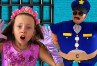 Alice learns the safety rules for Princesses and pretends to play a police chase 3