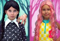 WEDNESDAY and BARBIE Pink vs. Black - School Stories about Friendship 14