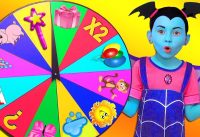 Junior Vampirina and Alice Playing with Magic Wheel 10