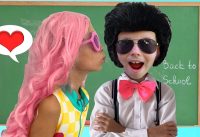 Johny is learning the rules of behavior at school with Girl - Children Sad Love Story 3