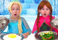 Frozen Elsa And Anna on Food COOKING Competition 16