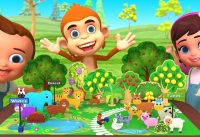 Learn Animal Names with Little Baby Fun Play DIY Forest Animals Toy Set 3D Kids Educational Videos 18